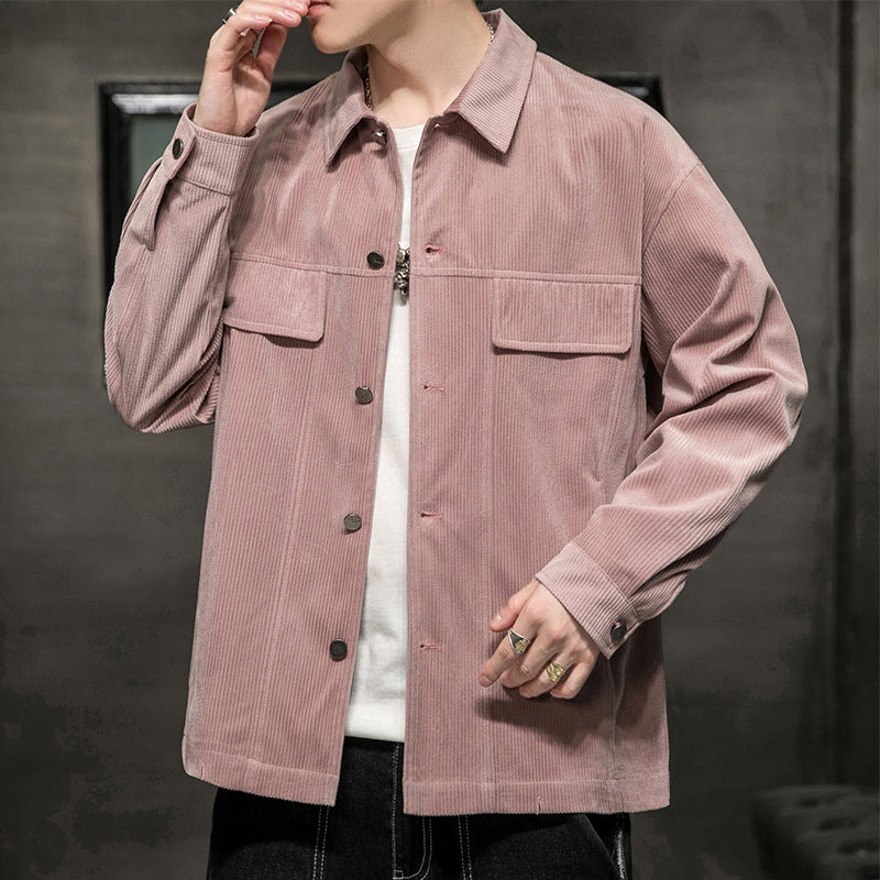 Men's College Student Casual Workwear Jacket