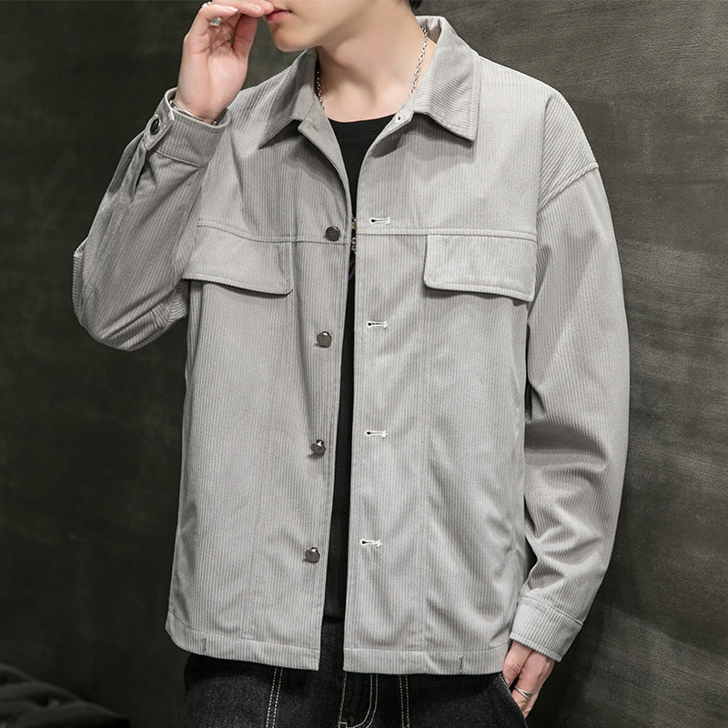 Men's College Student Casual Workwear Jacket