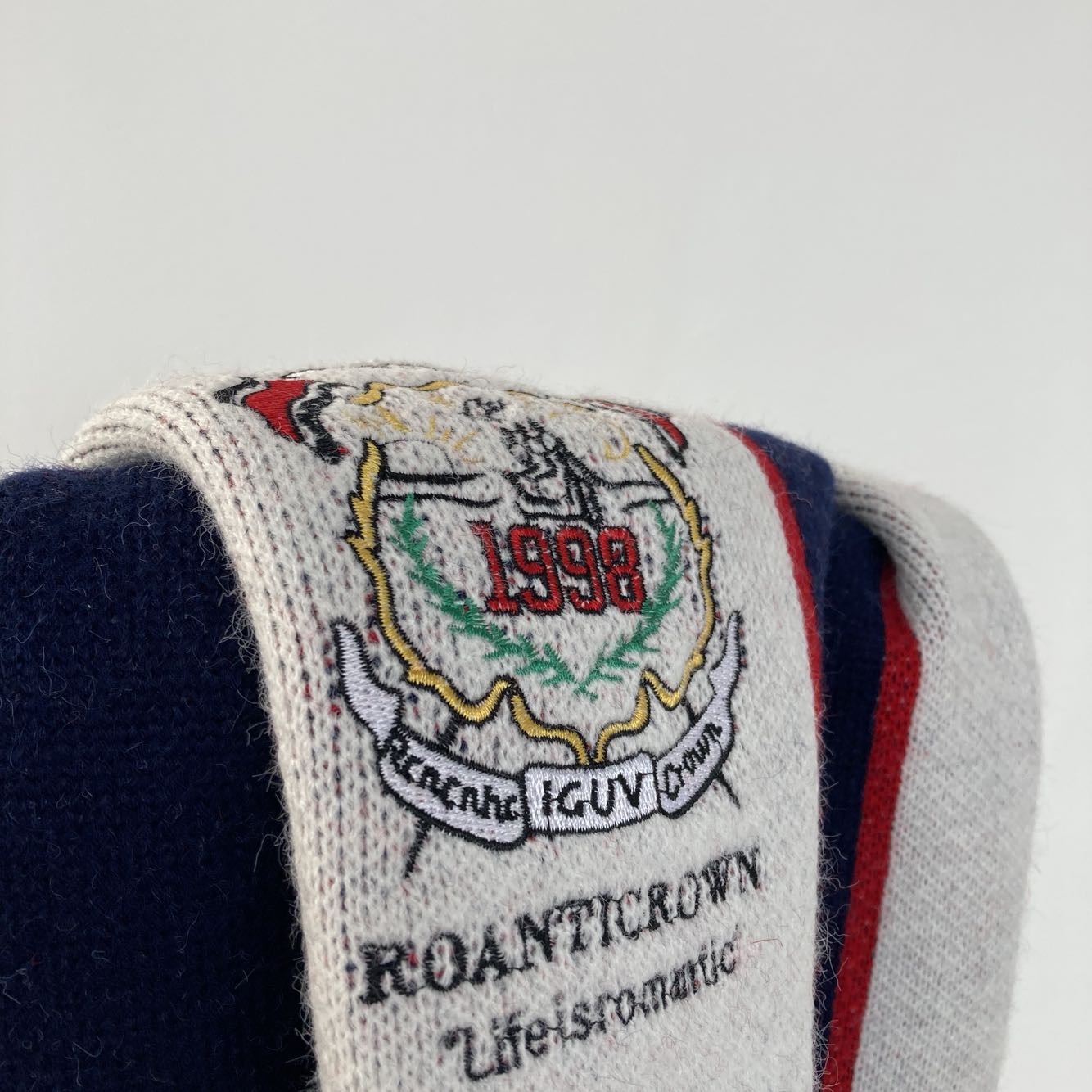 Knitted Loose Embroidered Vest College Style Girl Autumn And Winter Jacket Sweater