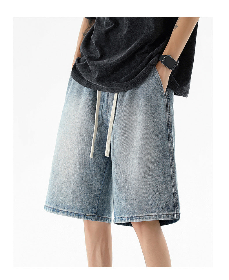 Denim Shorts Men's Summer Outerwear