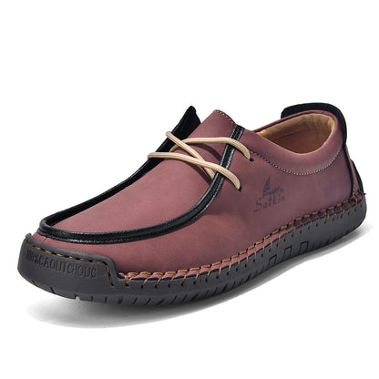 Versatile Casual Soft-soled Lace-up Shoes