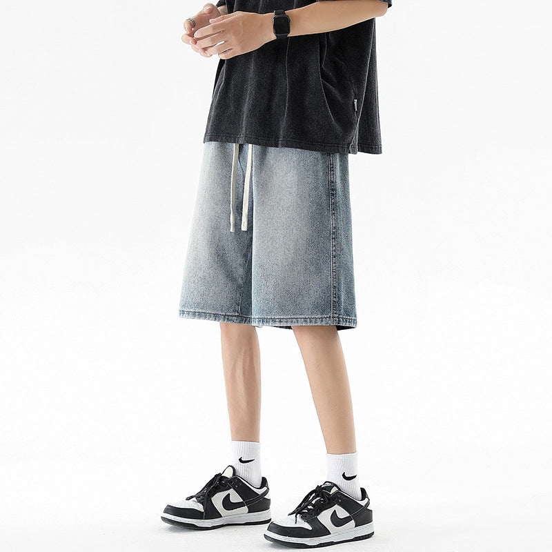 Denim Shorts Men's Summer Outerwear