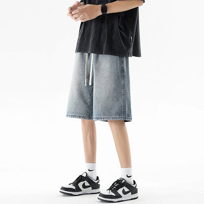 Denim Shorts Men's Summer Outerwear