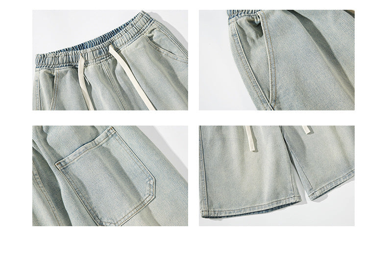 Denim Shorts Men's Summer Outerwear