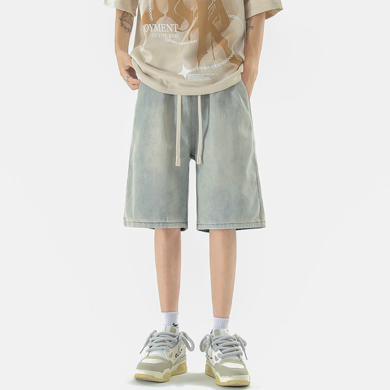 Denim Shorts Men's Summer Outerwear