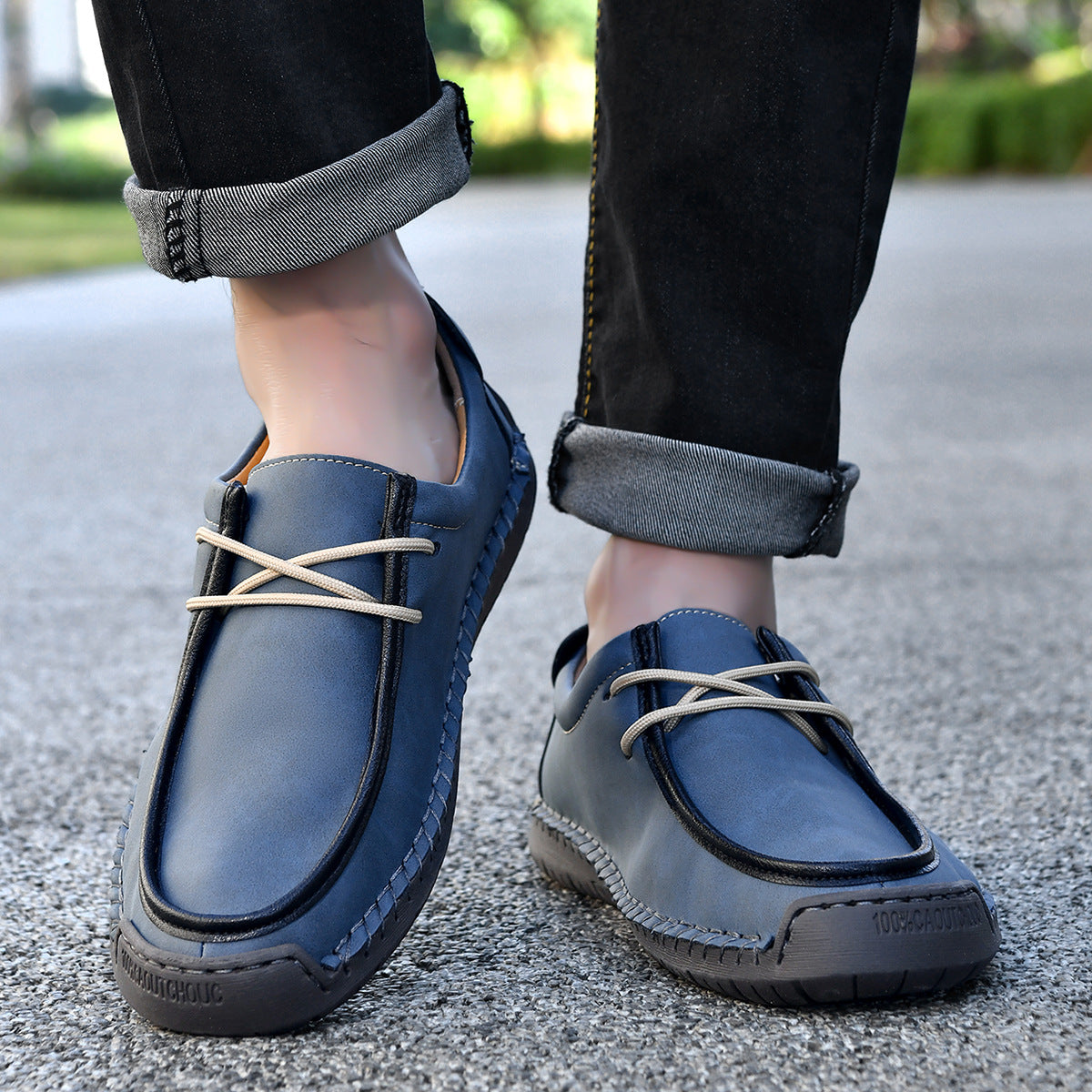 Versatile Casual Soft-soled Lace-up Shoes