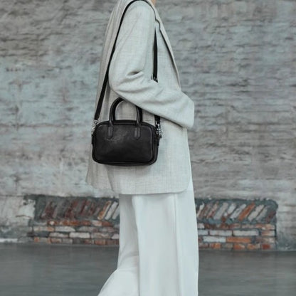 Vegetable-tanned Cowhide Casual Women's Shoulder Bag