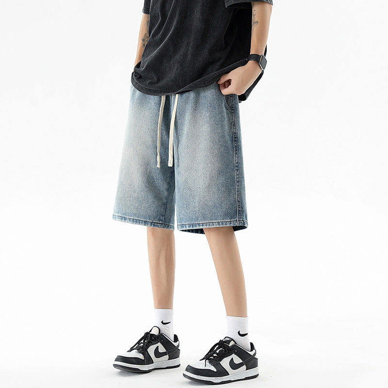 Denim Shorts Men's Summer Outerwear