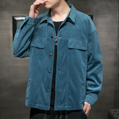 Men's College Student Casual Workwear Jacket